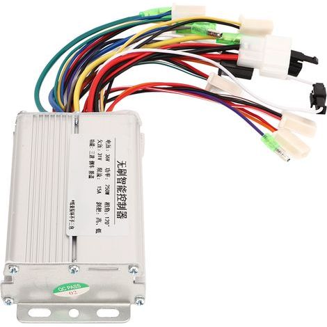 250W 36V bürstenloser Controller, langlebig, empfindlich und hitzebeständig, für 6-Rohr-Elektrofahrrad- und Elektrodreiradmotoren. (1/5)