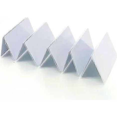 10 cartes RFID réinscriptibles 125 kHz T5577/5200/EM4305 vierges pour le contrôle d'accès intelligent, le clonage et la lecture, l'écriture et la programmation de cartes clés. (1/4)