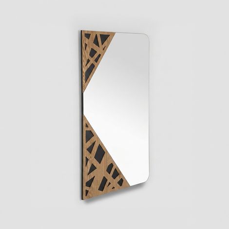WALL MIRROR ANGLE CM 50X1X90 (1/5)