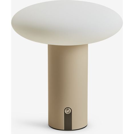 SKLUM Kabellose LED-Tischlampe aus Eisen Zosima Beige Tapioca (1/5)