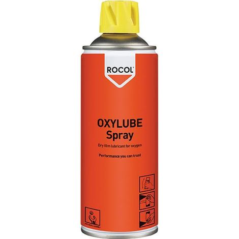Rocol Oxylube Dry Film Spray - 400ml Lubricant and Corrosion Preventive Spray