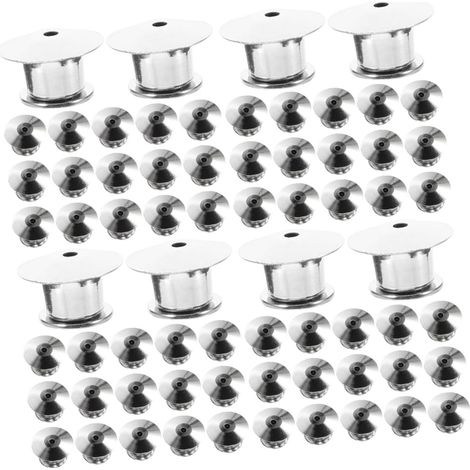 4 Ensembles Boucle De Badge À Tête Plate Verrouillage Policier Instantané Revers Épingle À Nourrice Pin De Pour Les Badges D'insigne D'épingle Cuivre 20 Pièces 4 (1/5)