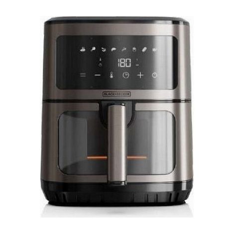 Friteuse airfryer 6.5l 1600w noir - Black+decker - BXAF2501E