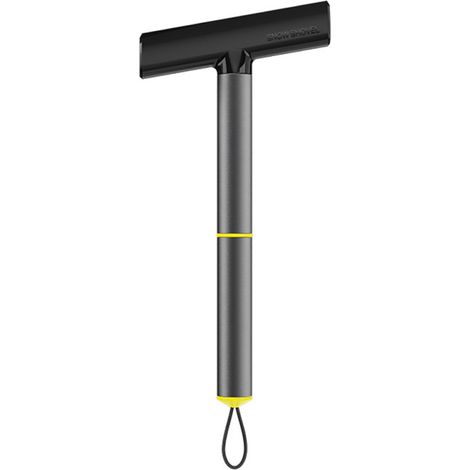 Pelle à neige multifonctionnelle détachable pour voiture, grattoir à glace portable pour pare-brise, outil de dégivrage et de déneigement. (1/5)