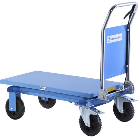 Hanselifter Geländehubtischwagen SPAG200 Tragkraft 200kg Hubhöhe bis 1010mm (1/5)