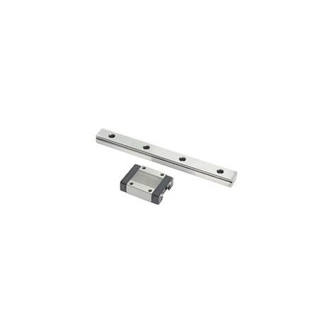 Rail de guidage linéaire MGN15C, roulement en acier coulissant pour imprimantes 3D, machine CNC 150mm (1/5)