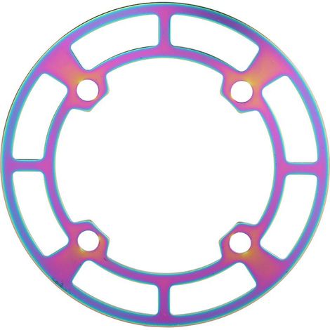 Protège-chaîne de vélo 104BCD pour pédalier de VTT, protection de plateau et pignons multicolore (1/5)