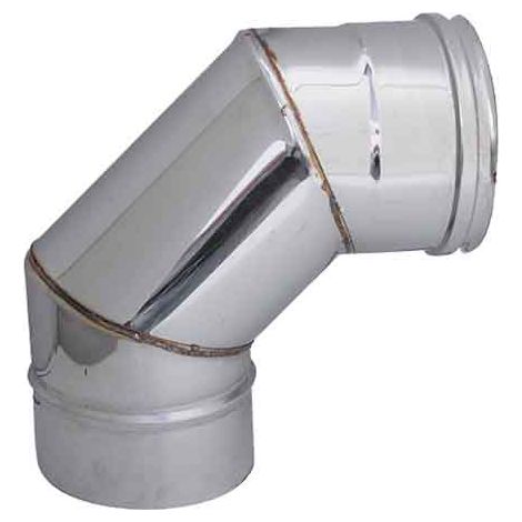 GOMITO A 90° PER CANNE FUMARIE Ø 150 mm
