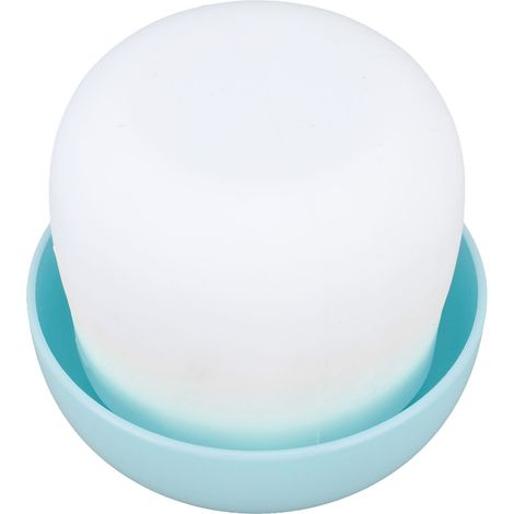 Eiswürfelform aus Silikon mit leichtem Herauslösen, blau. (1/5)