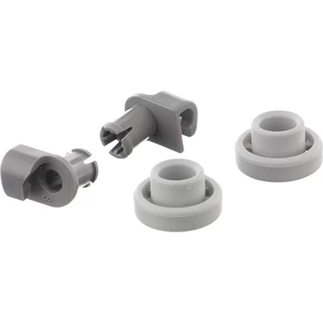 KIT RUOTA CESTELLO LAVASTOVIGLIE BOSCH / ARISTON / INDESIT   2 PZ - LV 34
