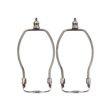 2 supports d'abat-jour pour lampes de table et lampadaires (17,50 x 9,00 x 1,40 cm) (1/2)