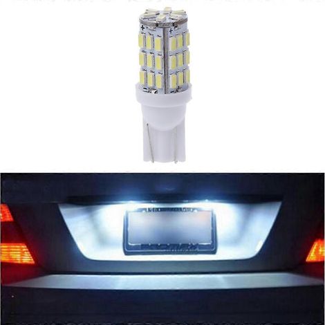 Feu arrière de plaque d'immatriculation à LED pour voiture 12V-T10-3014-42 (1/4)