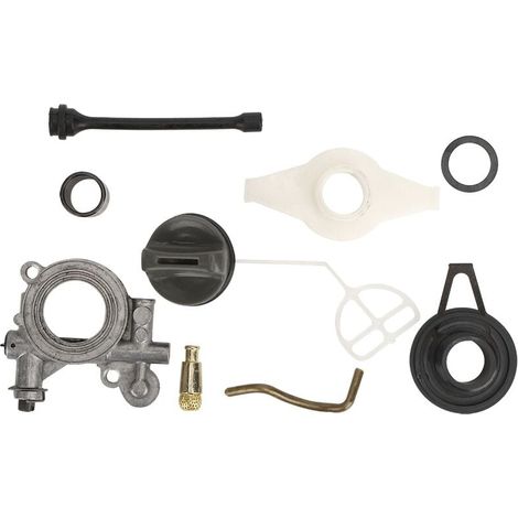 Kit d'engrenage à vis sans fin de ligne de pompe à huile, adapté à Husqvarna 372XP 365 371 385 390 362 570 575 576 (1/4)