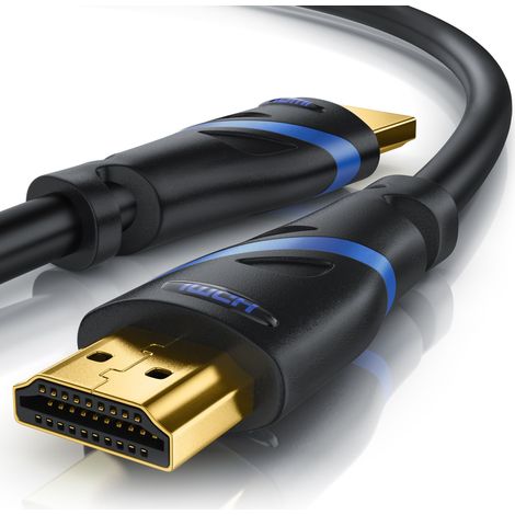 Primewire 8k HDMI Kabel 2.1 - 8K @ 120Hz 4K @ 240Hz mit DSC, 48 Gbit/s, HDMI 2.0a 2.0b, 3D, Highspeed Ethernet, HDTV UHD II, HDR-10+ eARC VRR - 0,5 m