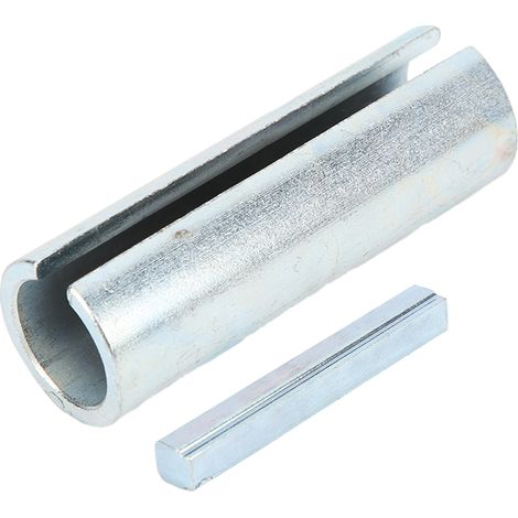 Adaptateur de manchon de poulie de vilebrequin 3/4 po à 1 po avec clé étagée - Accessoire automobile (1/5)