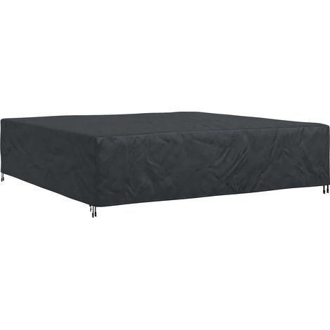 Funda para muebles Liso Negro 300 x 300 x 70 cm 600D vidaXL