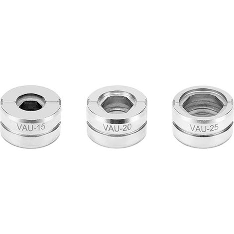 Outil de sertissage hydraulique, compatible avec les raccords PEX et en cuivre, construction en acier durable, VAU15 20 25mm-a (1/2)