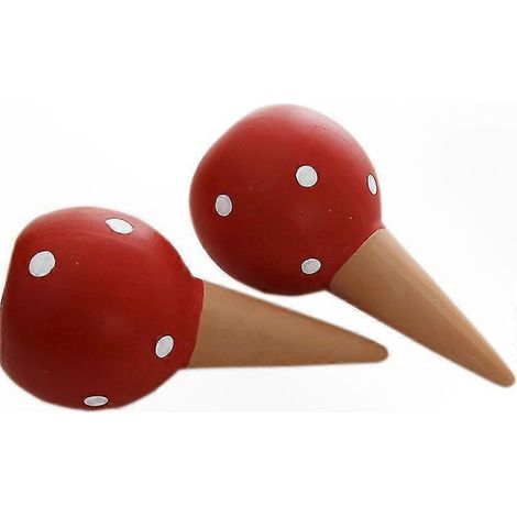 Ton-Bewässerungssystem, 4er-Set, 100 ml Fassungsvermögen, ideal für Topfpflanzen im Innen- und Außenbereich, Abmessungen 18,5 x 9,3 cm. (1/4)