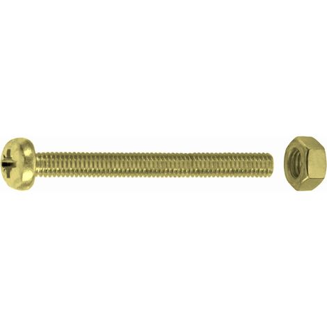 Connex Radioschrauben M2 x 10 mm Schlitz - 20 Stk. Maschinenschrauben