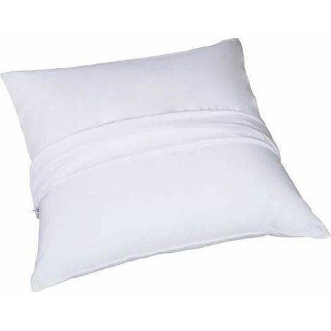 Dodo Pack 2 Almohadas Blancas 60x60cm con Fundas Protectoras (1/5)