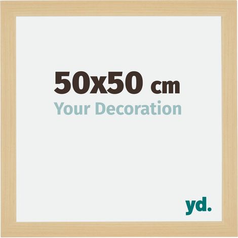 Cadre Puzzle 50x50 cm - cm - Décor Érable - MDF - Mura. (1/5)