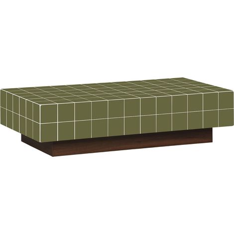 sweeek - Couchtisch mit Zementfliesenoptik