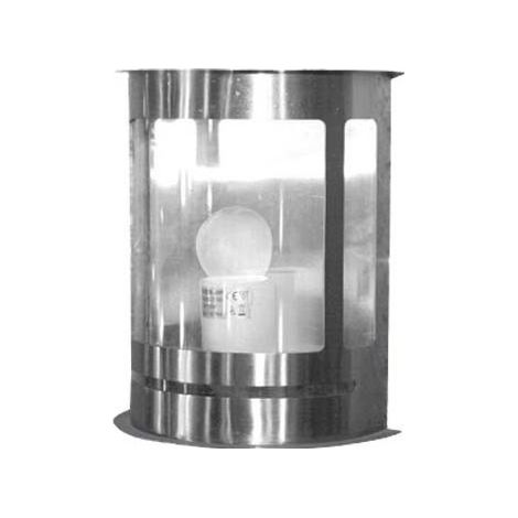 LANTERNA A MURO SERIE NEW AGE DROP IN ACCIAIO INOX