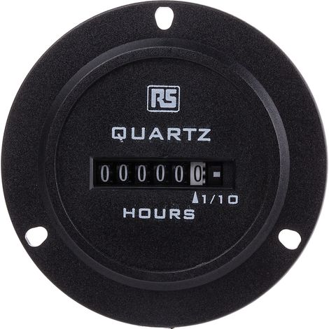 Compteur RS PRO Heures 90264 V c.a. Analogique 6 digits ( Prix pour 1 )