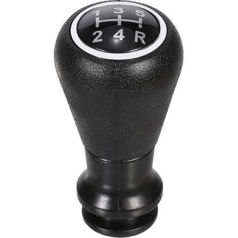 Remplacement de la Tête de Pommeau de Levier de Vitesse à 5 Vitesses pour PEUGEOT - Modèle Noir (1/5)
