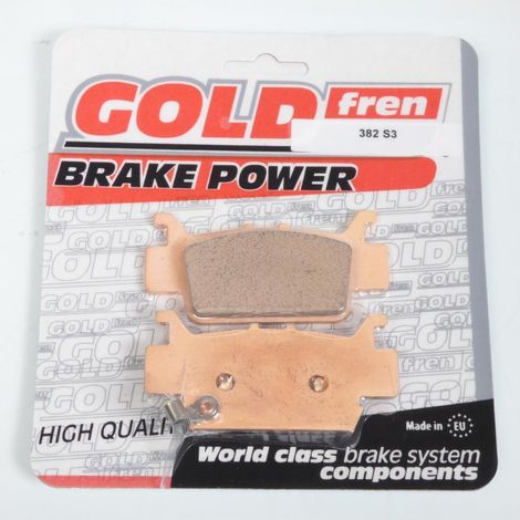 Bremsbelag Gold Fren für Quad Honda 1000 SXS M3P Pioneer 3 Plätze