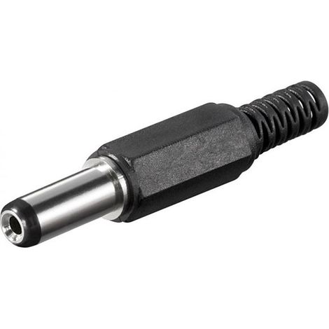 Goobay Connecteur DC M Noir 14 mm Design Fonctionnel