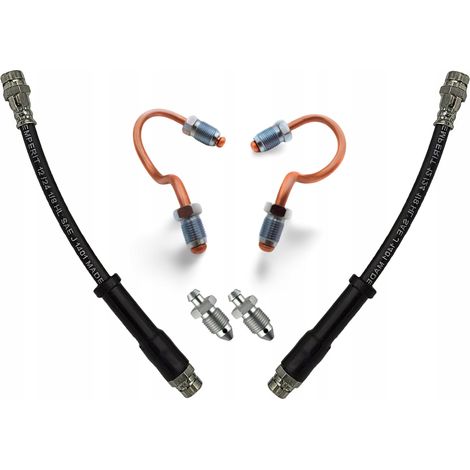 Kit tubi freno pinza posteriore A3 Altea Leon Toledo Octavia Golf 5 e 6 (1/5)