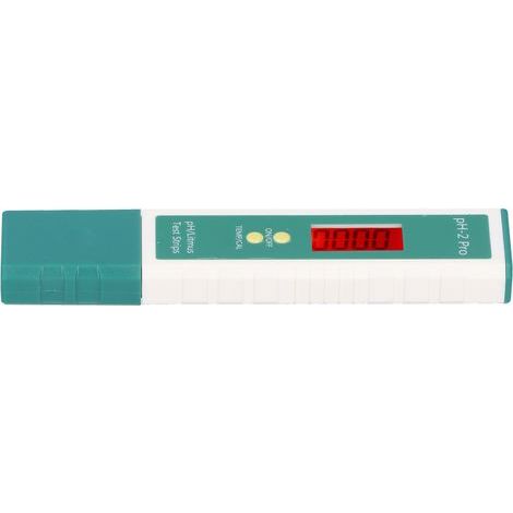 Digitales pH-Meter, pH-Tester im Stiftformat mit Teststreifenfunktion und Thermometer für Pool- und Trinkwasser (1/5)