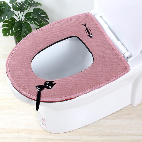 housse De Sige De Toilette Portable Chaton-rose Coussin De Sige De Toilette Lavable Housse De Sige De Toilette Coussin Housse De Toilette (1/5)
