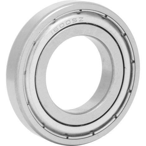 Roulement à billes étanche double face en acier haute vitesse 25x47x8mm - Lot de 10 pièces, rainure profonde, scellé, pour moteurs et applications industrielles (1/5)