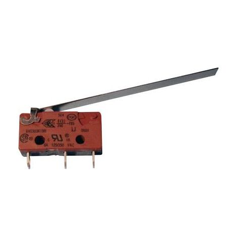 Saia X4G303N1BBJ61 Microrupteur X4G303N1BBJ61 250 V/AC 2.5 A 1 x On/(On) IP40 à rappel 1 pc(s) (1/2)