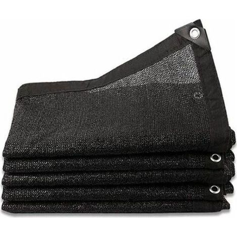 Filet D'Ombrage 8 Broches Ombrage 80% Renforce éPaissir Voile Ombrage, Serres Filet Coupe-Vent avec Oeillets,pour La Couverture VéGéTale/Serre/Jardin/Pergola(3x4m). (1/4)