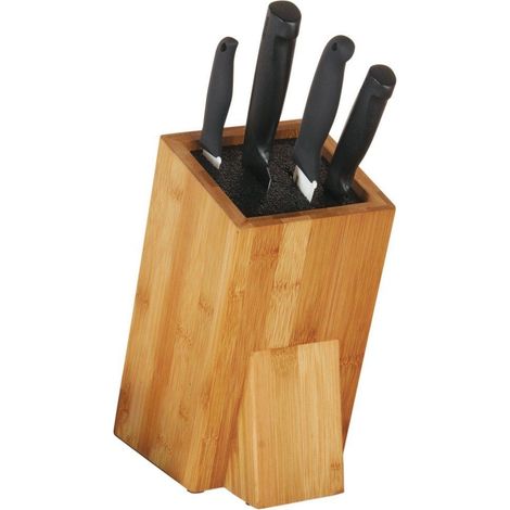 Soporte para cuchillos de bambú (1/5)