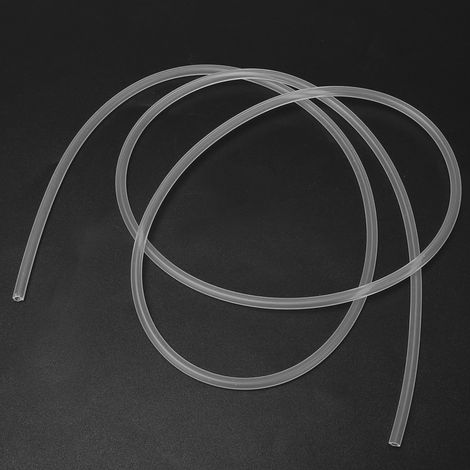 Tube en silicone alimentaire hautement transparent d'un mètre pour pompes péristaltiques, 1 mm x 3 mm / 2 mm x 4 mm / 3 mm x 5 mm / 2 mm x 4 mm (1/5)