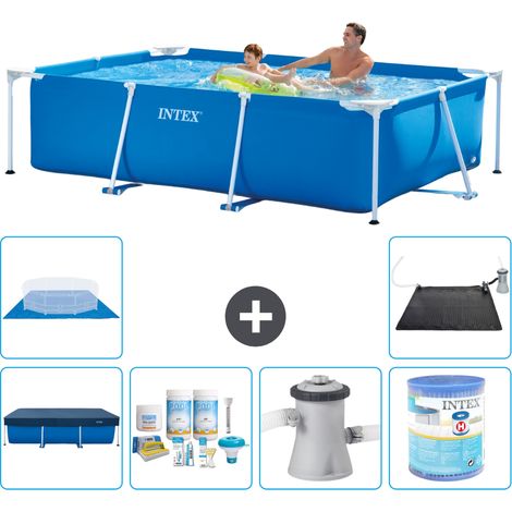 Intex Piscine Tubulaire Rectangulaire - 260x160x65 cm - 7-pièces  S30110 (1/5)