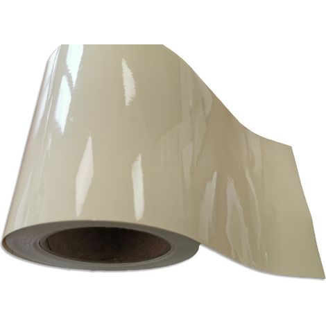 Film de protection adhésif pour ligne d'eau de piscine – Plastique PVC souple – Longueur 25m – Largeur 15cm – Installation facile – Poolco