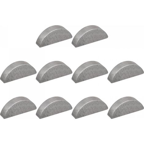 Clavette Demi Lune Acier 45 25x10x5mm 10pcs (1/5)