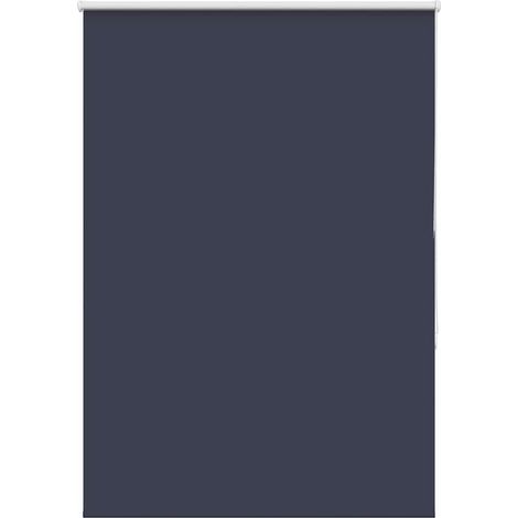 Verdunkelungsrollo Marineblau 110x175 cm Stoffbreite 105,7 cm