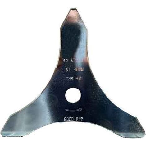 DISCO PROFESSIONALE PER DECESPUGLIATORE 3 DENTI DOPPIA AFFILATURA