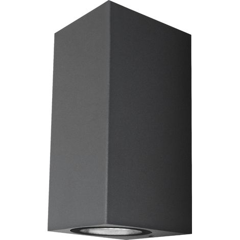 Lampada da parete a led di lusso per esterni ip54 matel cuboid 8w freddo (1/2)