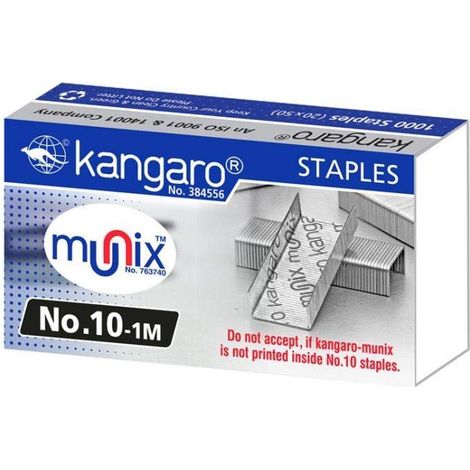 Agrafes n° 10-1M, paquet de 1000 pièces