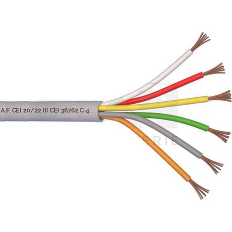 Elan cavo segnale citofono FROR 6x0,50 non schermato 100Mt - 070651