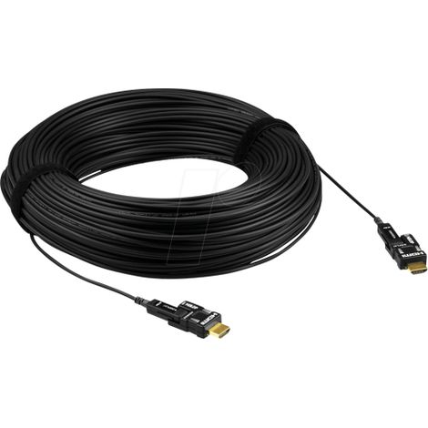 Aten Extensor Hdmi True 4k Hdmi Active Optical Cable (60m) W