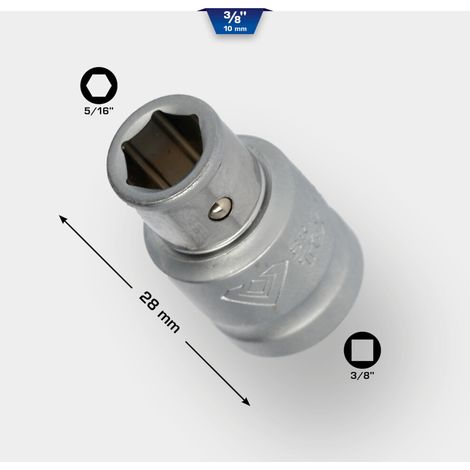 BRILLIANT TOOLS 3/8" Bit-Adapter auf 5/16" - BT021903 (1/5)