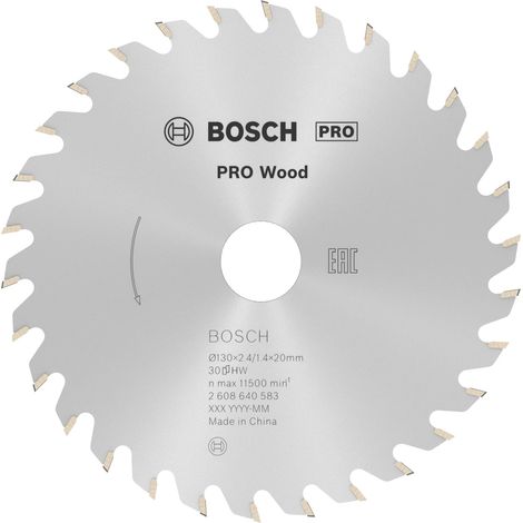 Disco per Sega Circolare Pks 40 Ø Mm 130 Foro Mm 16 30 Denti Bosch (1/5)